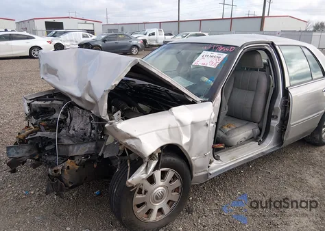 2003 Mercury Grand Marquis Ls from USA, damaged, VIN 2MEFM75W23X686244